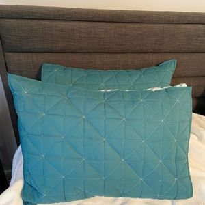 West Elm Organic Cotton Pillow Shams